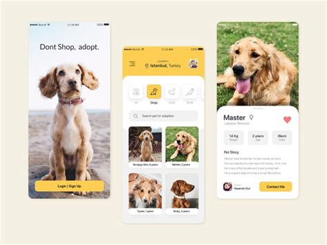 pet adoption projects   logos illustrations  branding  behance pet