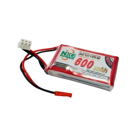 7 4v 600mah Lipo 2s Battery Pack With Jst Connector