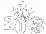 Coloring Printable Years Year Happy sketch template