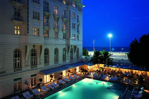 hotel review copacabana palace  rio de janeiro   york times