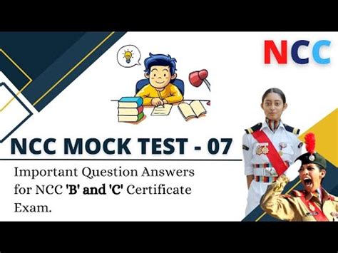 ncc mock test ncc   certificate exam ncc previous year