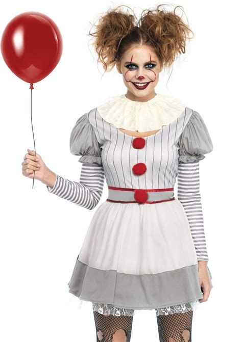 women s creepy clown costume best halloween costumes from amazon for