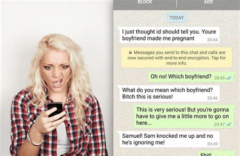pregnant side chick texts the wrong person and things take a hilarious