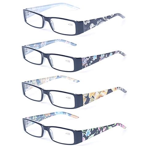 reading glasses 4 pairs fashion spring hinge readers great value