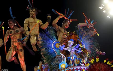 brazil s rio carnival of dancing and wild costumes gets underway