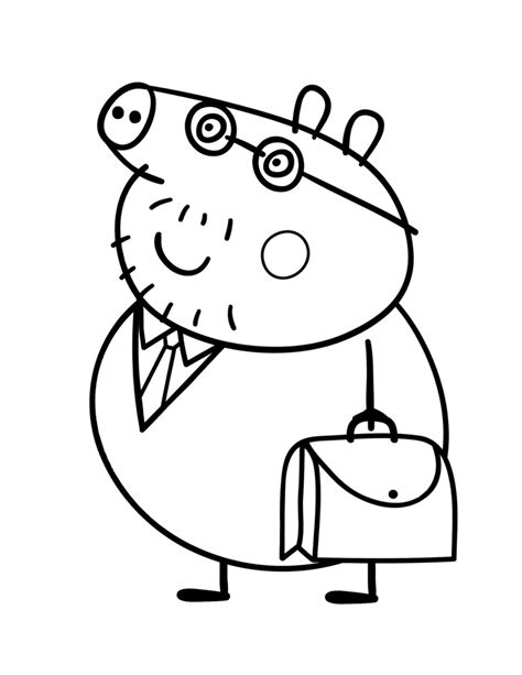 peppa pig coloring pages  children   ages etsy india