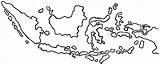 Putih Pulau Polos Kosong Sketsa Mudah Digambar Nama Kartu sketch template