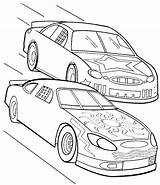 Coloring Pages Race Racing Car Nascar Drag Track Earnhardt Dale Cars Color Printable Getcolorings Busch Kyle Getdrawings Print Two Colorings sketch template