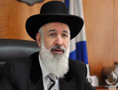 israeli chief rabbi metzger  house arrest jewish telegraphic agency