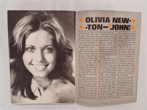 Olivia Newton John A Very Rare Magazine From Sweden 1974 Full