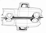 1957 Silverado Autos Camioneta Dually Lifted 1956 Pickups Kleurplaten Chevytrucks 1951 Sketchite Clker Clipartmag Trucckdriversnetworkk sketch template
