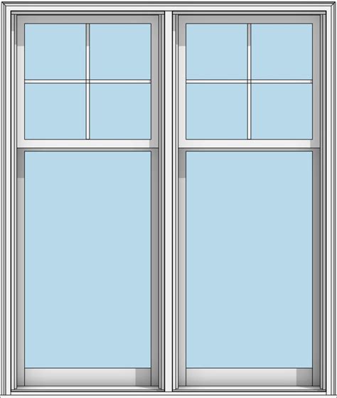 windows revit  traditional double hung cottage style  wide bimsmith market