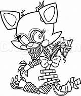 Foxy Coloring Pages Getcolorings Time Color sketch template