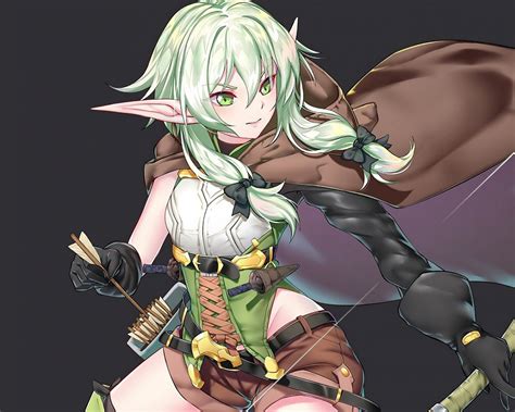 Download Anime High Elf Archer Goblin Slayer 1280x1024 Wallpaper