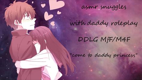 asmr cuddles with daddy ddlg roleplay m4f mff gentle dom asmrdaddy