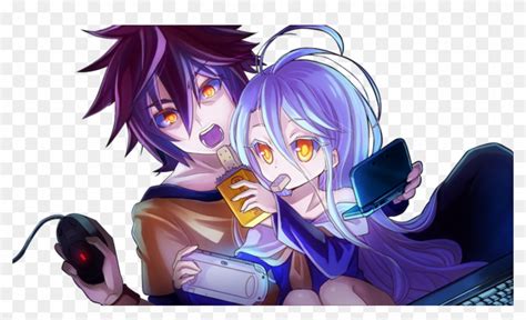 Sora And Shiro No Game No Life Shiro Hd Clipart 76493