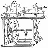 Lathe Wood Illustrations Clip Vector sketch template
