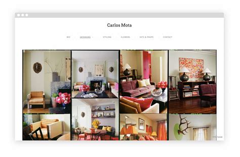 interior design portfolio website examples  love format