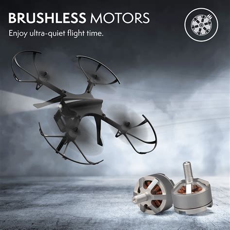 gopro compatible hd camera drone force  brushless motor drone   ebay