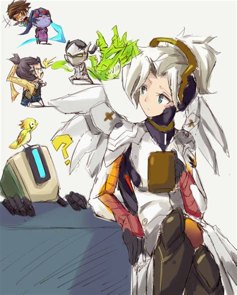 mercy takes a break overwatch know your meme