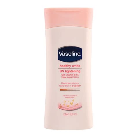 buy vaseline healthy white uv lightening lotion  vitamin  triple sunscreens ml