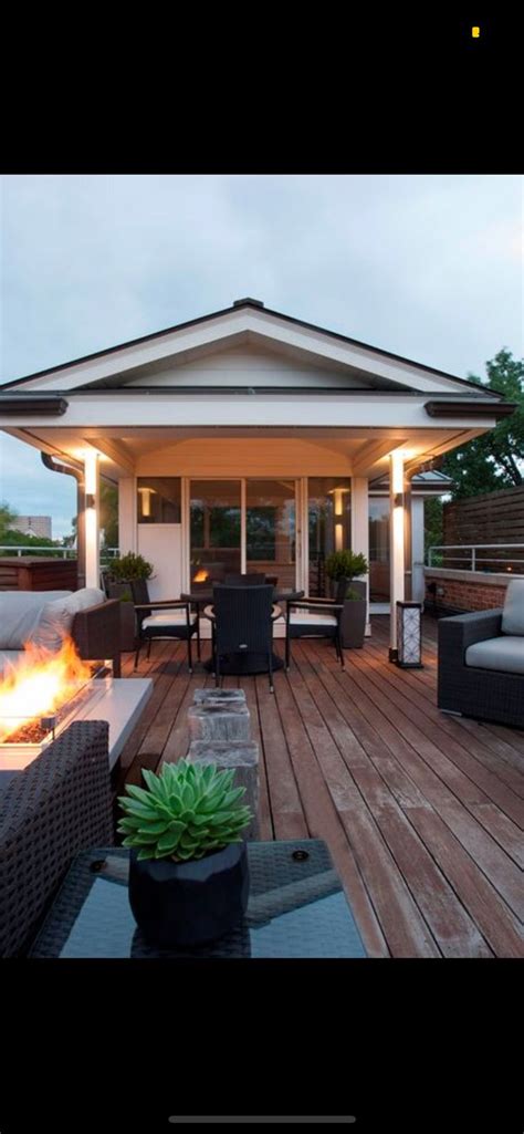 pin  jayne ingles  roof deck patio outdoor decor roof deck