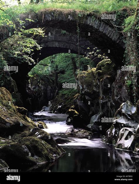 roman bridge north wales  res stock photography  images alamy