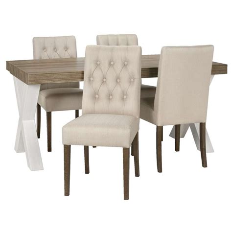 eetkamertafel lynn met  stoelen sinatra beige stoelen eetkamertafel romantische tafel