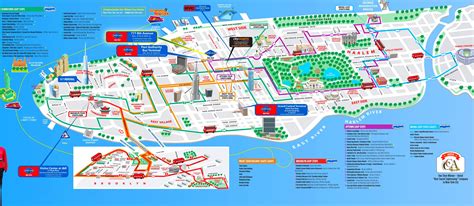 york city tourist map printable