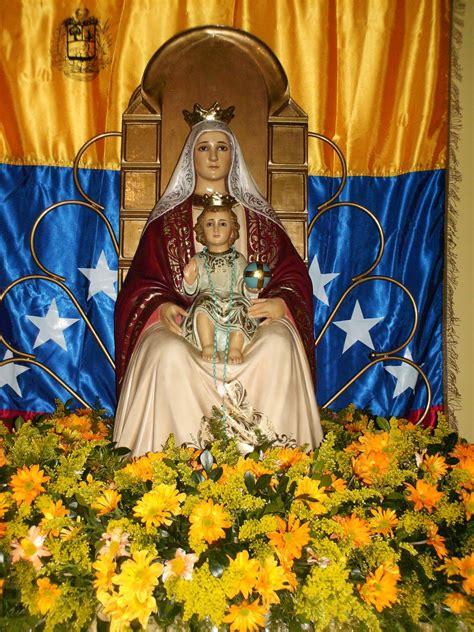 las rutas de angelica oracion  la virgen de coromoto patrona de venezuela