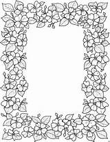 Bilderrahmen Repujado Malvorlagen Blumenzeichnung Frames Borders Uludag Leman sketch template