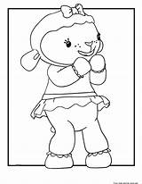 Coloring Doc Mcstuffins Pages Printable Da Dottoressa Colorare Peluche Disney Colouring Disegni Lambie Lamb Kids Print Junior Clipart Doctor Della sketch template