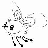 Pokemon Coloring Sun Moon Cutiefly Pages Coloriages Color Morningkids 1033 Pokémon Mega Morning Kids Drawings sketch template