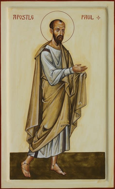 apostle paul aidan hart sacred icons