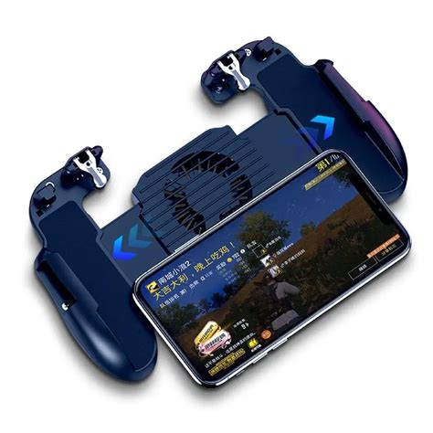 eastvita pubg mobile gaming gamepad controller  fire mobile phone gamepad joystick metal