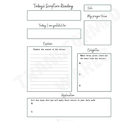 bible study notes  printable instant  instant  etsy