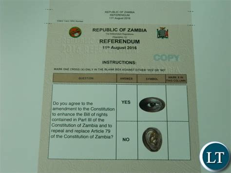 zambia stop misleading voters   referendum vote politicians told