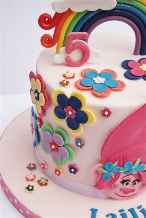 princess poppy cake trolls trolls birthday cake birthday cakes