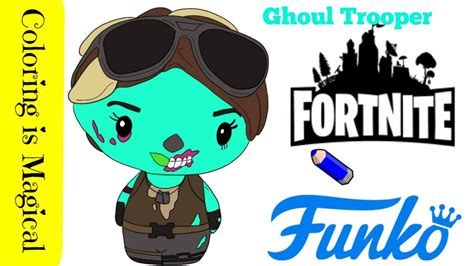 fortnite coloring pages ghoul trooper protol colors