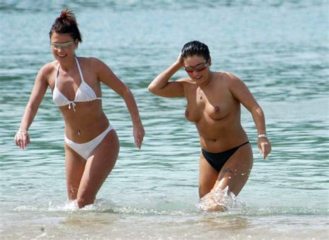 Fat Jessie Wallace Topless In The Caribbean Scandal Planet