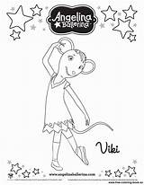 Coloring Pages Ballerina Angelina Book Do Printable Online Comments sketch template