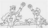Kratts Wild Coloring Pages Print Kids Zombies Vs Chris Comments Library sketch template