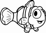 Ikan Mewarnai Gambar Nemo Mewarna Putih Colorear Dibujos Paud Contoh Laut Peces Sketsa Pez Dori Animasi Tawar Animados Soal Serta sketch template