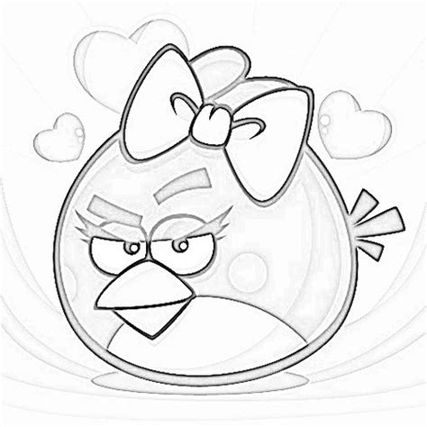 angry birds coloring picture pc cp valentine angry bird javaman