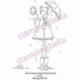 Brolly Lolly Uptown Unmounted Stamp Walmart sketch template