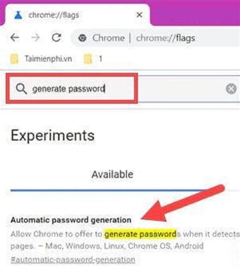 generate  random password  chrome vpnchecked