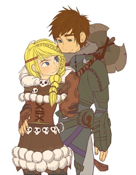 Hiccup And Astrid