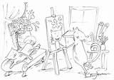 Anita Jeram sketch template