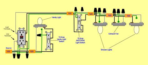 home electrical wiring bathroom exhaust fan basic electrical wiring