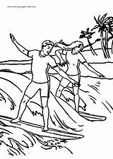 Coloring Pages Sports Summer Color Sheets Printable Kids Surfing Found Print sketch template
